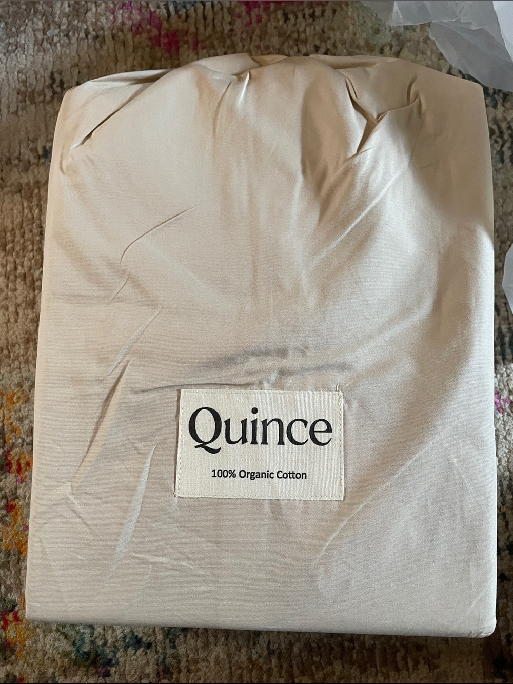 Quince Organic Cotton Sheets - Soft Cream